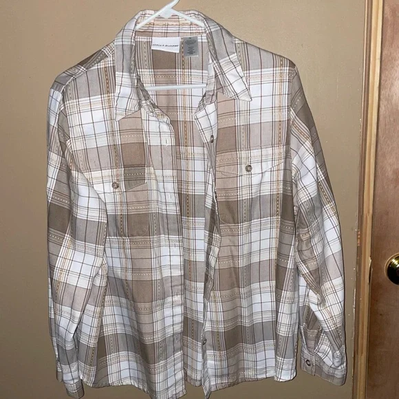 Alfred dunner long sleeve flannel - Picture 1 of 3